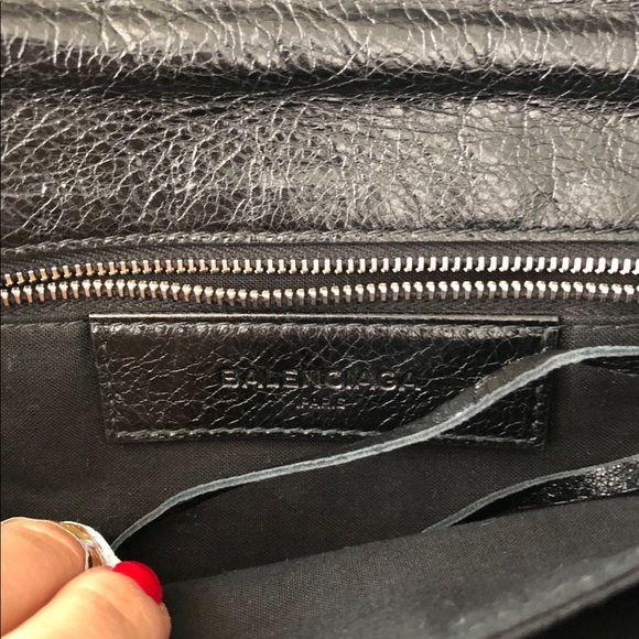 Balenciaga Arena Leather Giant Envelope Clutch - Picture 4 of 7